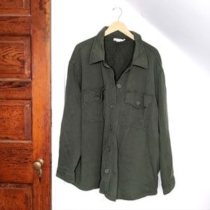 GOOD AMERICAN Terry Cotton Shaket NEW Size 4XL